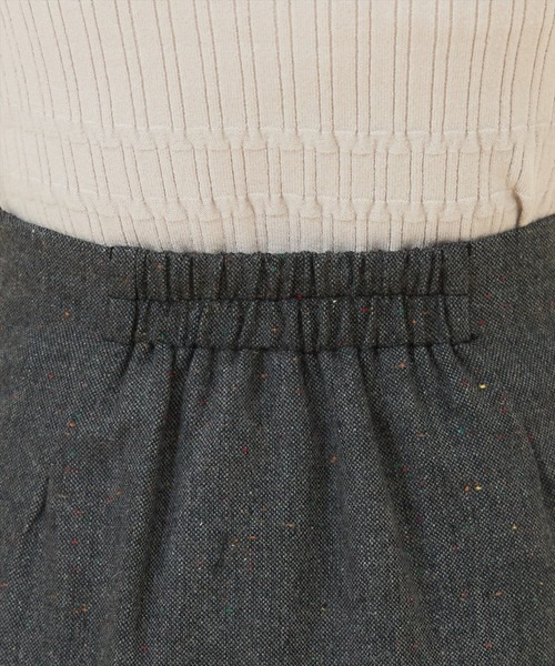 REDYAZEL（レディアゼル）の「【セットアップ可能】ネッププリーツミニスカート（スカート・レディース・ブラック/カーキ/グレー・SMALL/MEDIUM）」の9枚目の写真