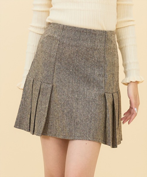 REDYAZEL（レディアゼル）の「【セットアップ可能】ネッププリーツミニスカート（スカート・レディース・ブラック/カーキ/グレー・SMALL/MEDIUM）」の17枚目の写真