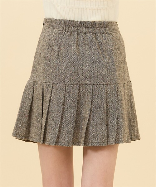 REDYAZEL（レディアゼル）の「【セットアップ可能】ネッププリーツミニスカート（スカート・レディース・ブラック/カーキ/グレー・SMALL/MEDIUM）」の19枚目の写真