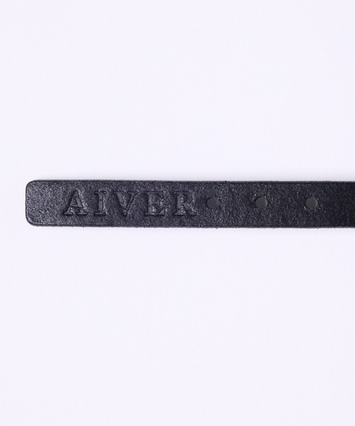 AIVER(アイバー)の「AIVER 1連スタッズレザーバングル(バングル/リストバンド・メンズ・ブラック・FREE)」の16枚目の写真