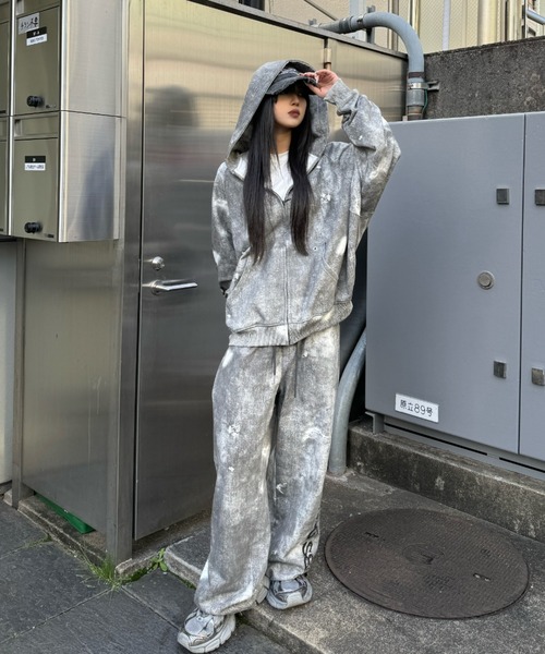 レタリングロゴスウェットパンツ（スウェットパンツ）｜KsG