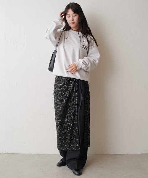 Lui's（ルイス）の「スパンコールラップスカート（スカート）」 - WEAR
