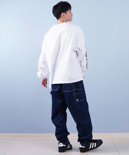 SANTA CRUZ(サンタクルーズ)の「【ムラサキスポーツ限定】SANTACRUZ/サンタクルーズ ロンT/長袖Tシャツ スリーブプリント 502251403(Tシャツ/カットソー・メンズ・ブラック×グレー/ブラック×ブルー/ホワイト×グレー/ホワイト×ブルー・M/L/XL)」の11枚目の写真