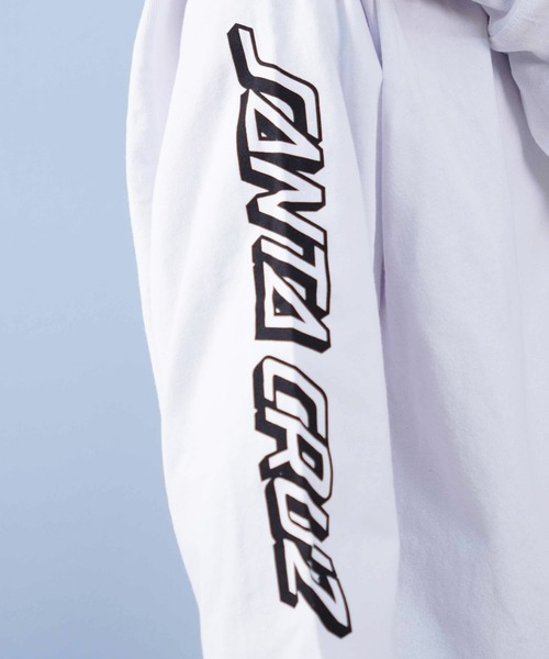 SANTA CRUZ(サンタクルーズ)の「【ムラサキスポーツ限定】SANTACRUZ/サンタクルーズ ロンT/長袖Tシャツ スリーブプリント 502251403(Tシャツ/カットソー・メンズ・ブラック×グレー/ブラック×ブルー/ホワイト×グレー/ホワイト×ブルー・M/L/XL)」の13枚目の写真
