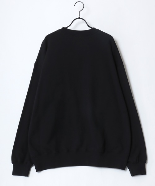 BEN DAVIS(ベンデイビス)の「BEN DAVIS/ベンデイビス STAFF SWEATSHIRT/オーバーサイズ 裏毛 ロゴ ワンポイント刺繍 スウェット トレーナー/レディース メンズ(スウェット・メンズ・ブラック/ネイビー/アッシュグレー・XL/L/M)」の8枚目の写真