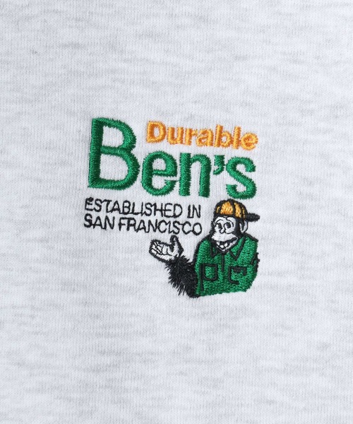 BEN DAVIS(ベンデイビス)の「BEN DAVIS/ベンデイビス STAFF SWEATSHIRT/オーバーサイズ 裏毛 ロゴ ワンポイント刺繍 スウェット トレーナー/レディース メンズ(スウェット・メンズ・ブラック/ネイビー/アッシュグレー・XL/L/M)」の14枚目の写真