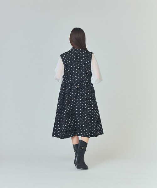 GRACE CLASS(グレースクラス)の「ドットジレドレス(ワンピース・レディース・ピンク/ブラック/キナリ・38/36)」の11枚目の写真