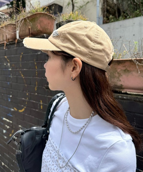 y2k カラフルキャップ MEMECLE キャップ 帽子 「 / メメクル 」Y2K 迷彩 ストリート