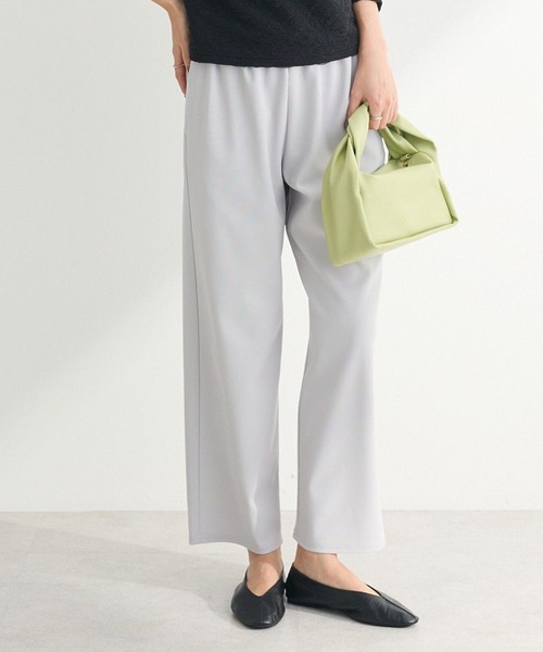 Green　Parks（グリーンパークス）の「カラーイージーパンツ（その他パンツ・レディース・グリーン/レッド/ライトグレー/ブラック/ホワイト系その他2・FREE）」の4枚目の写真