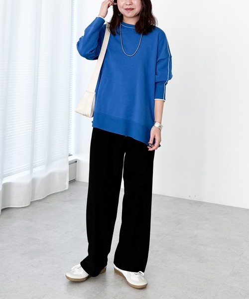 Green　Parks（グリーンパークス）の「カラーイージーパンツ（その他パンツ・レディース・グリーン/レッド/ライトグレー/ブラック/ホワイト系その他2・FREE）」の13枚目の写真