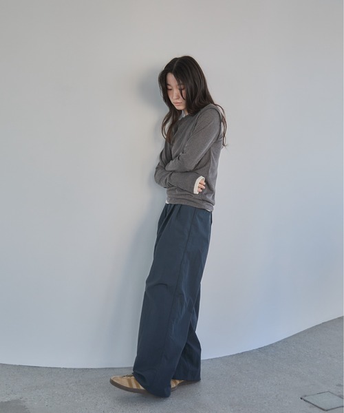 feepur(フェピュール)の「アウトロックスラブロンTee(Tシャツ/カットソー・レディース・ベージュ/イエロー/アイボリー/チャコールグレー・MEDIUM)」の6枚目の写真