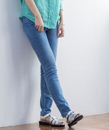 INDIVI | 【通年活躍！褒められデニム】スキニー デニムパンツ(デニムパンツ)