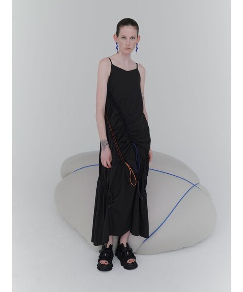 un3d. gather cami op アシメギャザーキャミワンピース un3d. gather cami op アシメギャザーキャミワンピース
