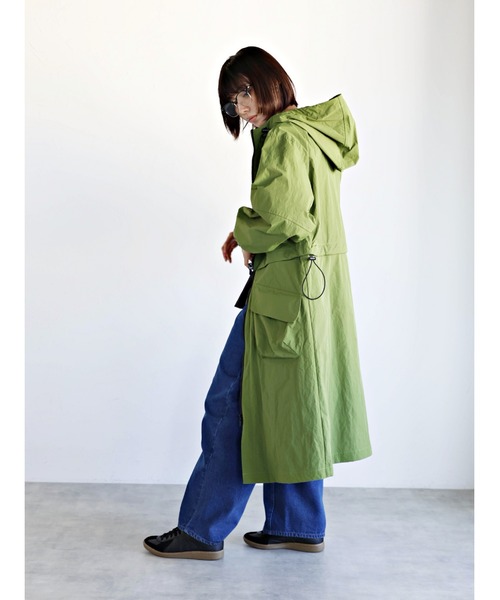ショートにもなる撥水モッズコート（マウンテンパーカー）｜SOTT