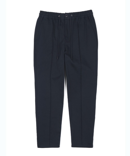 新品　限定　ランバンオンブルー　COOL テーパード ツイル　パンツ LANVIN en Bleu（ランバンオンブルー）の「麻混COOL MAX