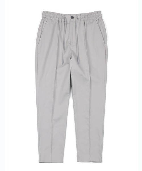 LANVIN en Bleu（ランバンオンブルー）の「超伸縮「ガムストレッチ」接触冷感 センタークリース ピンタック テーパードパンツ（スラックス・メンズ・ネイビー/ライトグレー/ライトベージュ/アイボリー/ブラック・46/48/50/52）」の20枚目の写真