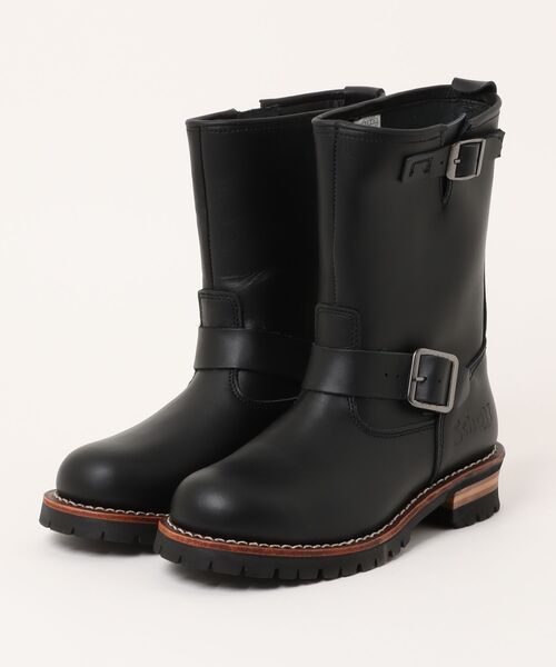 hysteric glamour こむ studs engineer boots