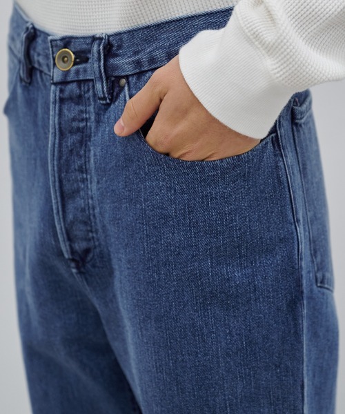 CONZ(コンズ)の「BOOTSCUT DENIM PT USED(デニムパンツ・メンズ・インディゴブルー・M/S)」の7枚目の写真