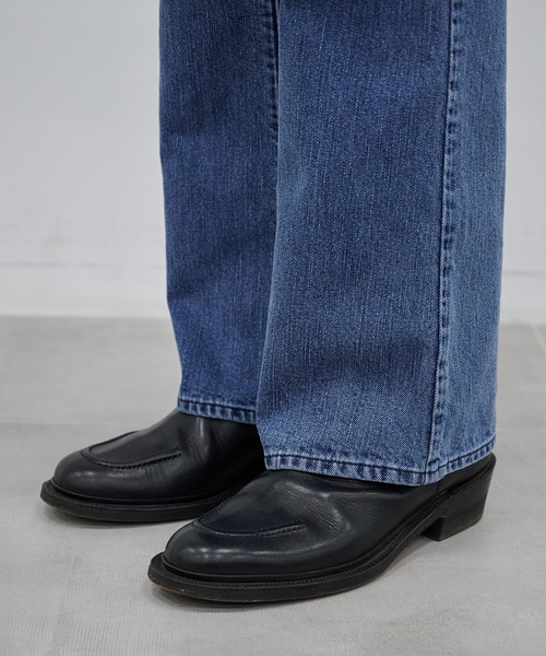 CONZ(コンズ)の「BOOTSCUT DENIM PT USED(デニムパンツ・メンズ・インディゴブルー・M/S)」の9枚目の写真