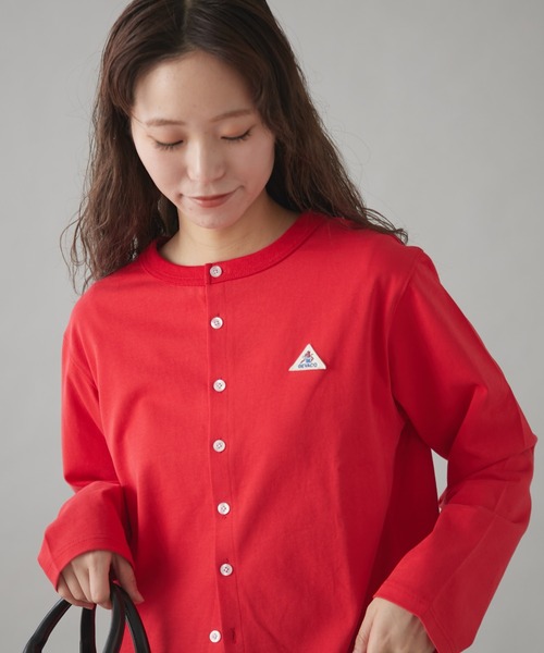 GEVACO（ゲバコ）の「【GEVACO】クルーネックショートカーディガン（カーディガン/ボレロ・レディース・グレー/イエロー/ブルー/レッド/グリーン・ONE SIZE）」の5枚目の写真