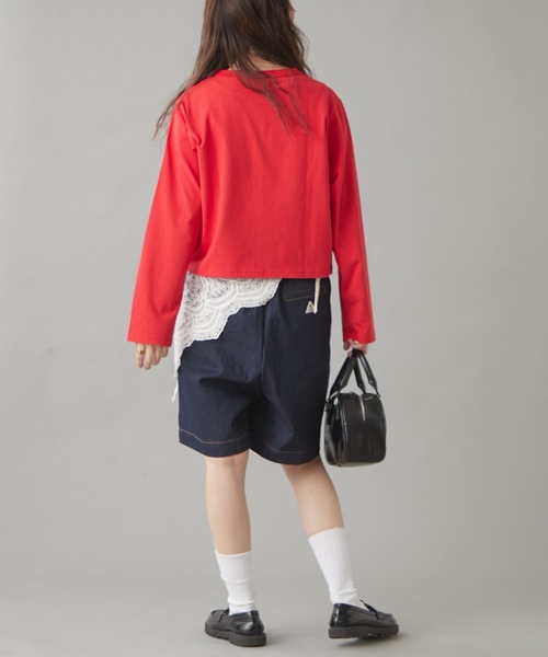 GEVACO（ゲバコ）の「【GEVACO】クルーネックショートカーディガン（カーディガン/ボレロ・レディース・グレー/イエロー/ブルー/レッド/グリーン・ONE SIZE）」の12枚目の写真