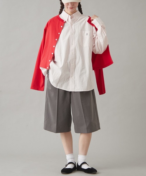 GEVACO（ゲバコ）の「【GEVACO】クルーネックショートカーディガン（カーディガン/ボレロ・レディース・グレー/イエロー/ブルー/レッド/グリーン・ONE SIZE）」の15枚目の写真