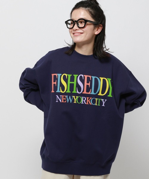 Fishs Eddy（フィッシュエディ）の「【Fishs Eddy(フィッシュエディ)】スウェットプルオーバー【UNISEX】（スウェット・レディース・ライトグレー/ブラック/ネイビー/オフホワイト・MEDIUM/LARGE）」の18枚目の写真