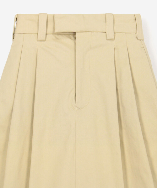 SCYE BASICS（サイベーシックス）の「SCYE BASICS | サンホアキンチノ フレアスカート WOMEN（スカート・レディース・ベージュ系その他・38）」の3枚目の写真