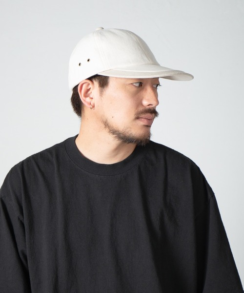 Cotton/Hemp Long-bill Cap / コットン麻ロングビルキャップ（キャップ