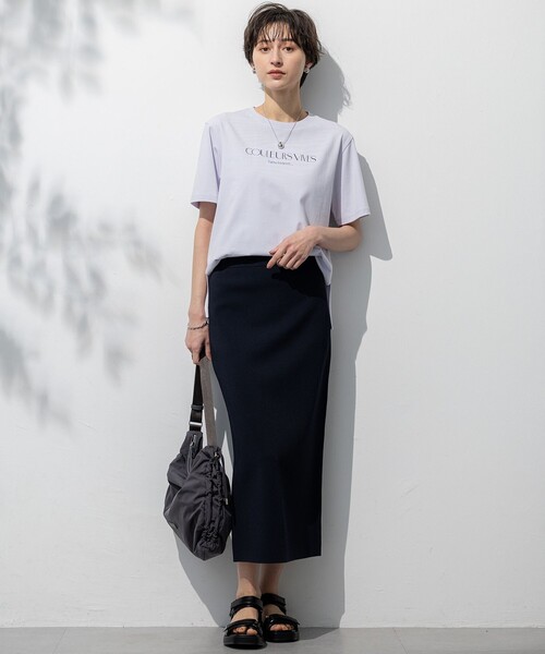 23区 L(ニジュウサンクオオキイサイズ)の「【WEB&一部店舗限定/洗える】レーヨンポリエステルストレッチ タイト スカート(スカート・レディース・ネイビー系5/ネイビー系/ブラック系/ブラック系5・44/46/48)」の18枚目の写真