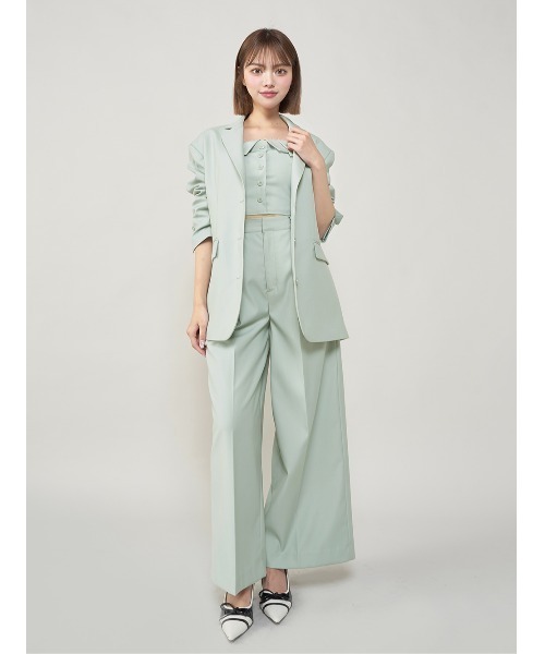 Darich カラーデザインベアトップ グレー セール】カラーデザインベアトップ（チューブトップ）｜Darich