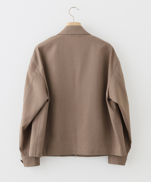 EDIFICE（エディフィス）の「E. ウールリップストップ ハルトブルゾン（その他アウター・メンズ・ブラウン系その他・LARGE/MEDIUM）」の9枚目の写真