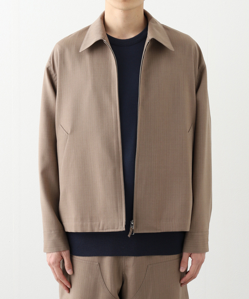 EDIFICE（エディフィス）の「E. ウールリップストップ ハルトブルゾン（その他アウター・メンズ・ブラウン系その他・LARGE/MEDIUM）」の10枚目の写真