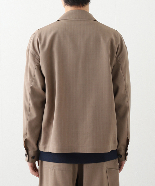 EDIFICE（エディフィス）の「E. ウールリップストップ ハルトブルゾン（その他アウター・メンズ・ブラウン系その他・LARGE/MEDIUM）」の12枚目の写真