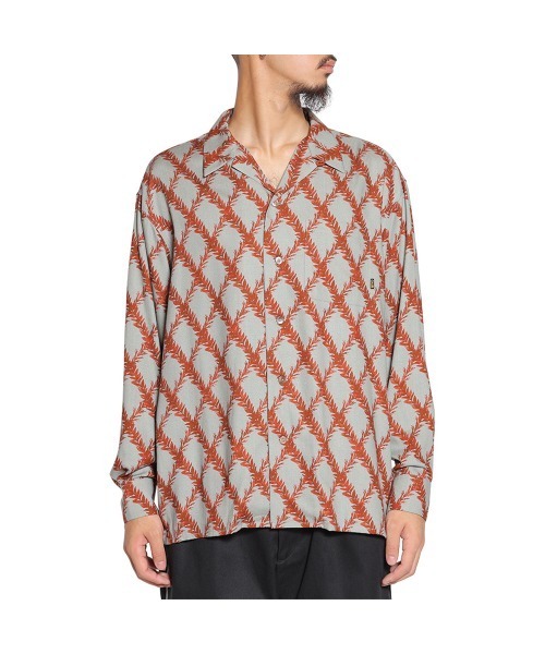 CALEE(キャリー)の「PLAID OPEN COLLAR L/S SH(シャツ/ブラウス・メンズ・ネイビー/イエロー/ライトグリーン・LARGE/MEDIUM/X-LARGE/SMALL)」の1枚目の写真