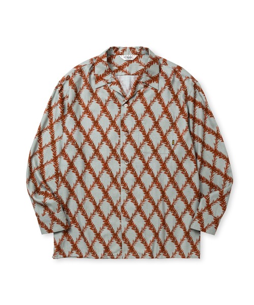 CALEE(キャリー)の「PLAID OPEN COLLAR L/S SH(シャツ/ブラウス・メンズ・ネイビー/イエロー/ライトグリーン・LARGE/MEDIUM/X-LARGE/SMALL)」の5枚目の写真