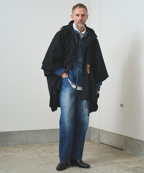 TROVE（トローヴ）の「TROVE x SHINSUKE KAWAHARA / DENIM JKT（デニムジャケット・メンズ・インディゴブルー/キナリ・1/3）」の15枚目の写真