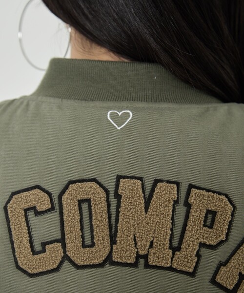 BASICKS/ベーシックス】x F.M.C.D / Varsity Cotton Bomber Jacket