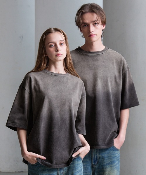 CLEL】High Vintage Design Basic Short Sleeve T-shirt/ハイ