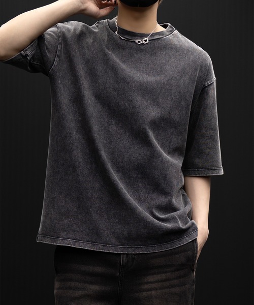 CLEL】High Vintage Design Basic Short Sleeve T-shirt/ハイ