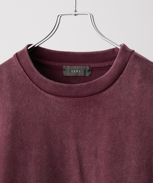 CLEL（クレイル）の「【CLEL】High Vintage Design Basic Short Sleeve T-shirt/ハイヴィンテージデザイン ベーシック半袖Tシャツ（Tシャツ/カットソー・メンズ・ホワイト系/グレー系/ブラック系/ブラック系1/グレー系1/ワイン系・XS/S/M/L）」の20枚目の写真