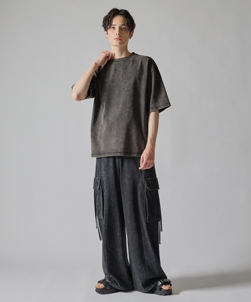 CLEL(クレイル)の「【CLEL】High Vintage Design Basic Short Sleeve T-shirt/ハイヴィンテージデザイン ベーシック半袖Tシャツ(Tシャツ/カットソー・メンズ・ホワイト系/グレー系/ブラック系/ブラック系1・XS/S/M/L)」の11枚目の写真