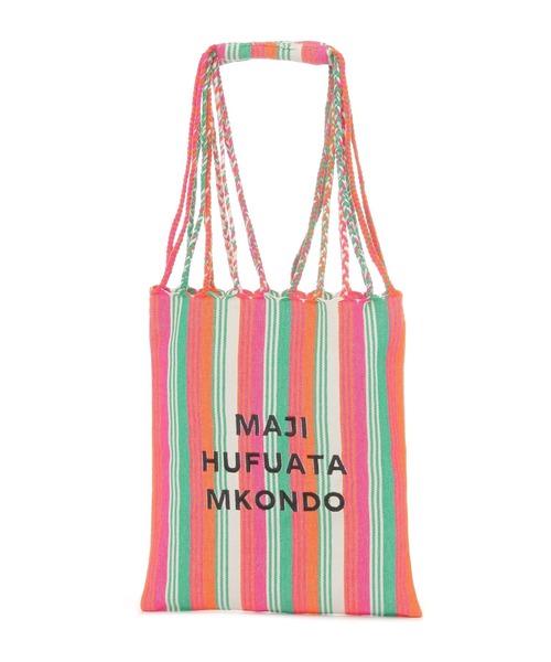 BAYFLOW（ベイフロー）の「【ASANTE SANA】ハンモックバッグ（トートバッグ・レディース・ピンク/パープル/イエロー・0）」の7枚目の写真