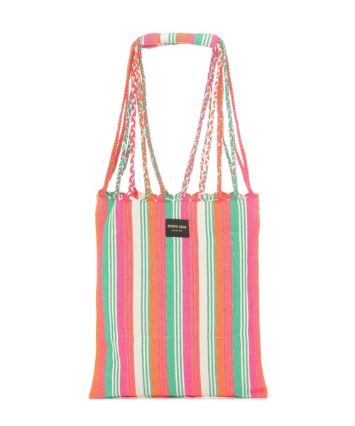 BAYFLOW（ベイフロー）の「【ASANTE SANA】ハンモックバッグ（トートバッグ・レディース・ピンク/パープル/イエロー・0）」の11枚目の写真