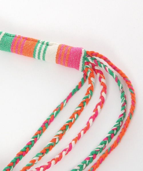 BAYFLOW（ベイフロー）の「【ASANTE SANA】ハンモックバッグ（トートバッグ・レディース・ピンク/パープル/イエロー・0）」の13枚目の写真