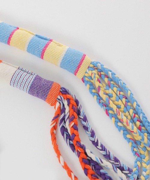 BAYFLOW（ベイフロー）の「【ASANTE SANA】ハンモックバッグ（トートバッグ・レディース・ピンク/パープル/イエロー・0）」の17枚目の写真