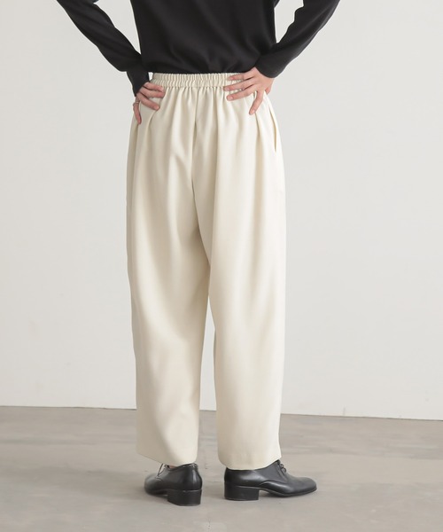 for/c（フォーシー）の「サマーツイードウエスト釦パンツ【サスティナブル】（その他パンツ・レディース・アイボリー/チャコールグレー・PM/TM/LL/M/L）」の8枚目の写真
