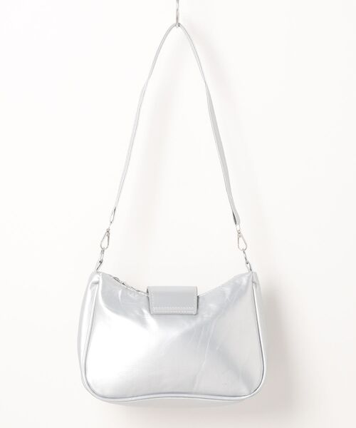 UP START(アップスタート)の「【LAMPOON】リボンバッグ(ショルダーバッグ・レディース・シルバー/ホワイト/ブラック・FREE)」の10枚目の写真