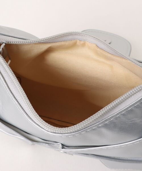UP START(アップスタート)の「【LAMPOON】リボンバッグ(ショルダーバッグ・レディース・シルバー/ホワイト/ブラック・FREE)」の12枚目の写真