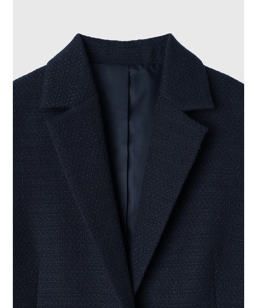 EIMY ISTOIRE（エイミーイストワール）の「ツイードテーラードジャケット（テーラードジャケット・レディース・キャメル/ネイビー/イエロー・F）」の13枚目の写真